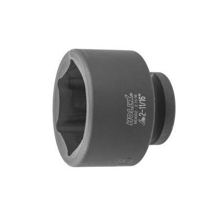 Holex Impact Socket, 1 inch Drive, 6 pt, 2-11/16 inch 653002 2.11/16